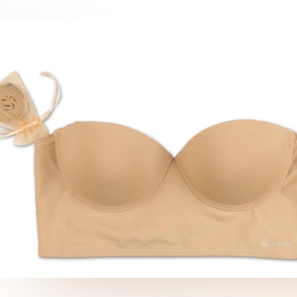 Daisy Fuentes Women's Solid Strapless Bra - Picture 3 of 4